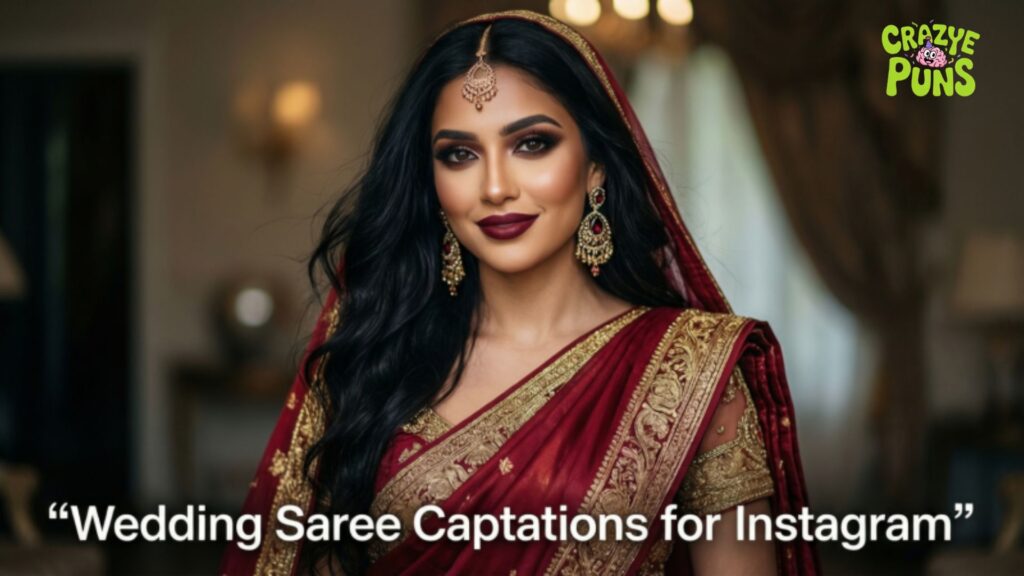 Wedding Saree Captions for Instagram