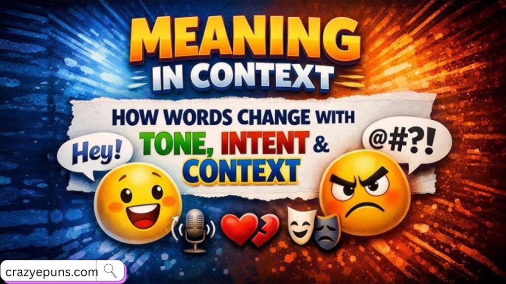 How Context Changes the Meaning