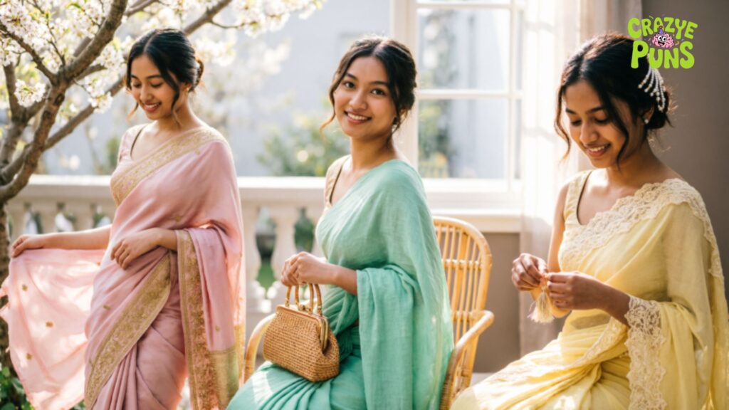 Cute Saree Captions for Instagram