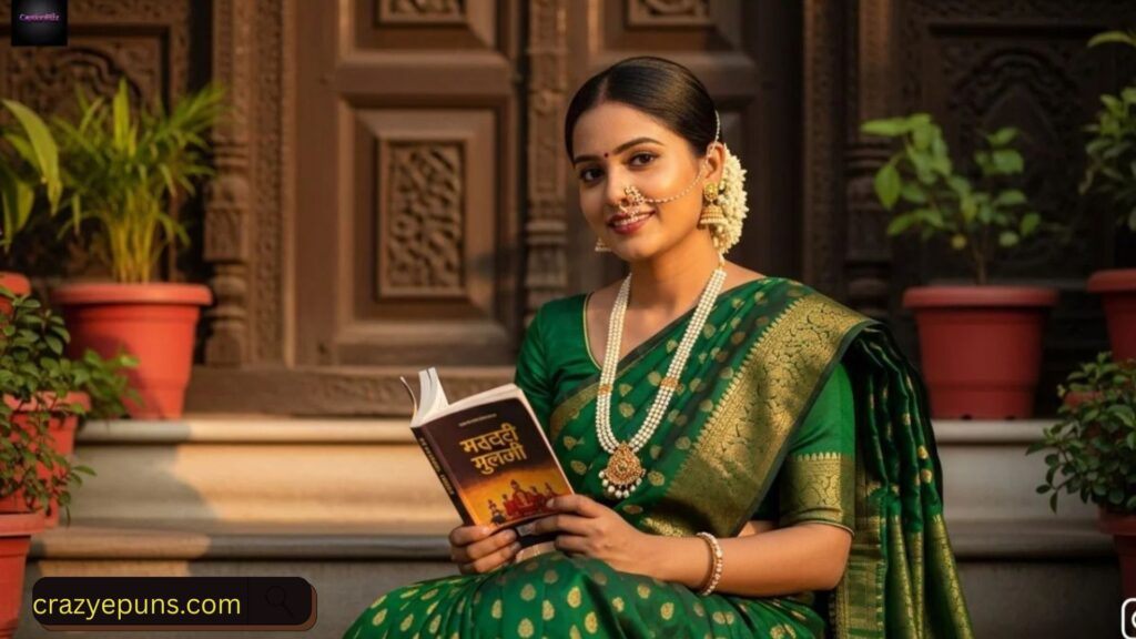 Marathi Mulgi Captions for Festivals and Celebrations