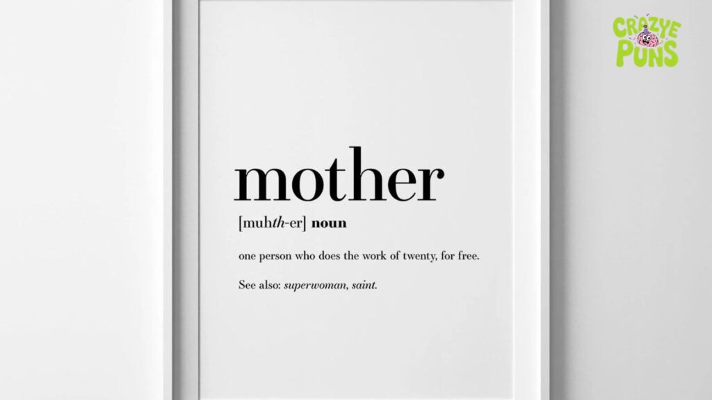 One Word Caption for Mom