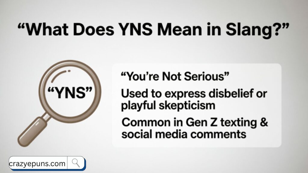 What Does YNS Mean in Slang
