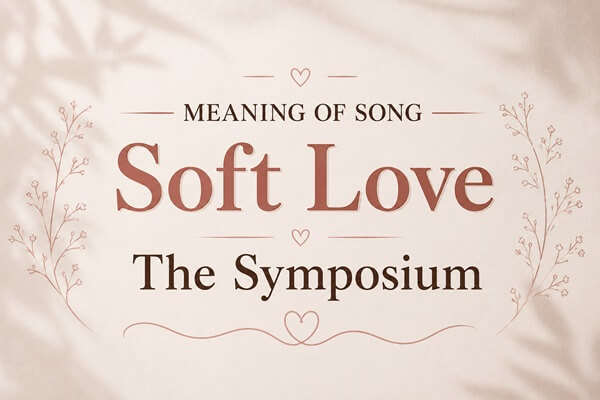 Meaning of Song Soft Love The Symposium
